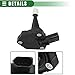 Motoforti Car Oil Level Sensor, Engine Oil Sending Unit, for Audi A4 2016, Metal Plastic, 03C907660R, Black White
