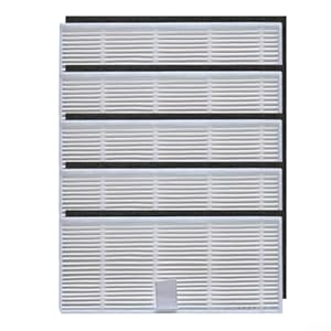 5 Pack Vervanging Filters Voor Ultenic Voor T10 PRO Robot Stofzuiger Essentiële Accessoires Voor Het Onderhouden Van Schone Vloeren