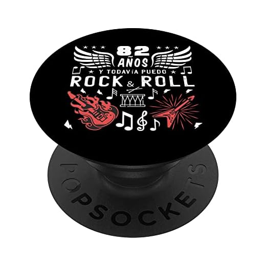 Mordaza de cumpleaños número 82nd Cumpliendo 82 años PopSockets PopGrip Intercambiable