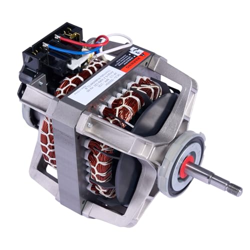 DC31-00055H DC31-00055G Dryer Drive Motor, 1/3HP 1725RPM 120V 6.2A, Replaces DC31-00055D, AP5331095, PS4204647, Compatible with Samsung DV2, DV3, DV4, DV5, DVE, DVG Series and Kenmore 40289032011