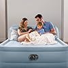 Intex-64449ED-Dura-Beam-Deluxe-Plush-Air-Mattress-with-Headboard-Fiber-Tech-Queen-Size-Built-in-Electric-Pump-18in-Bed-Height-600lb-Weight-Capacity Intex 64449ED Dura-Beam Deluxe Plush Air Mattress with Headboard: Fiber-Tech - Queen Size - Built-in Electric Pump - 18in Bed Height - 600lb Weight Capacity
