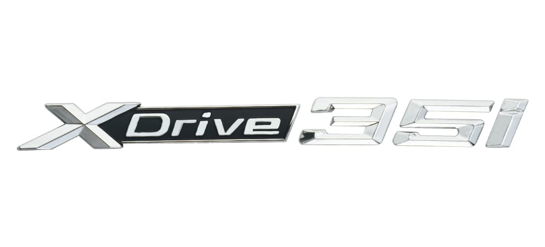Amazon.com: 1Pc X Drive 35i Emblem 3D Badge Decal Nameplate Trunk