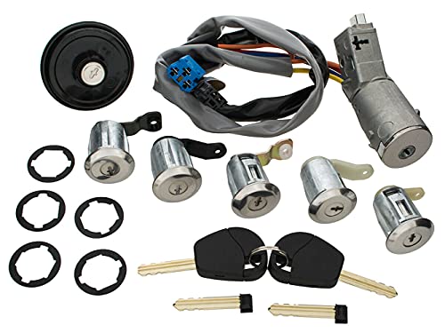 Serrure Neiman Antivol Direction Pour Peugeot 306 - 6 Connexions, Référence 416299 / 252113 - 3