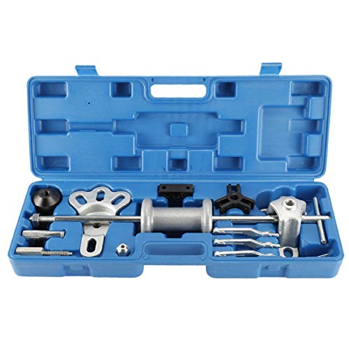 FreeTec 17 pièces Extracteur de moyeu de roue Kit d'extraction de roue avec marteau de glissement