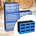 Bothyi Drawer Storage Cabinet Organizer,Garage Organization,Wall Mounted Tool Box Container for Hardware Bolts Crafts Jewelry, 9 Grid