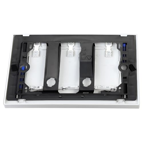 Placa de descarga doble compatible con Geberit Sigma para inodoros suspendidos 3