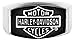 Harley-Davidson Men's Bar & Shield Logo Black Steel Stone Ring, HSR0006 (11)
