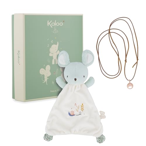 Kaloo - Coffret Doudou Souris + Collier Bola - Idéal