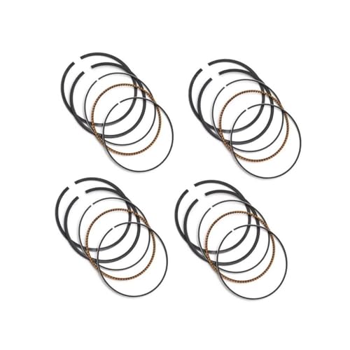 Segments de piston de moteur de moto 47.75mm anti-consommation d'huile