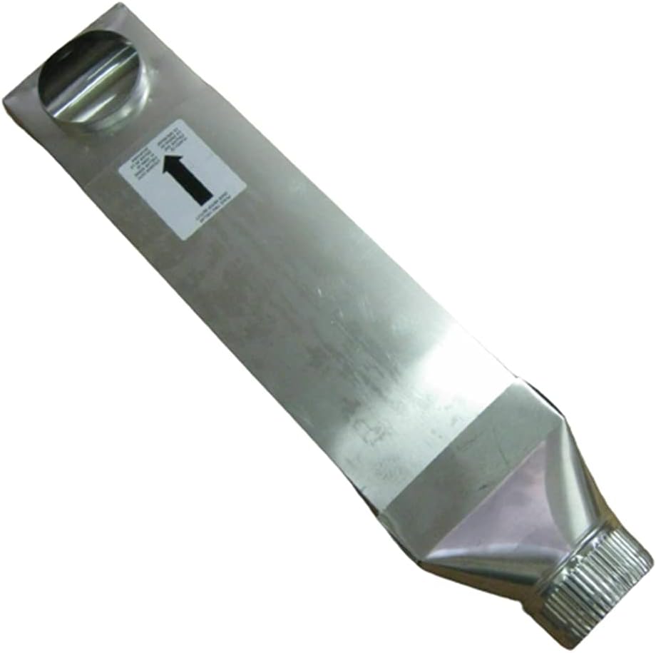Aluminum Venting Duct 90 Inlet Straight Outlet 4" Dryer Vent Space Saver