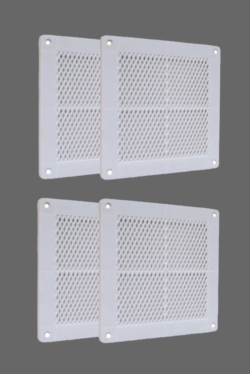 Myy Brand Home Wall Air Ventilation Hole Closer Mosquito Net Dust Controller Up to 12 Inch Holes White (12 Inch Square 4 Psc) (B0BC83RMGZ) Amazon Price History, Amazon Price Tracker