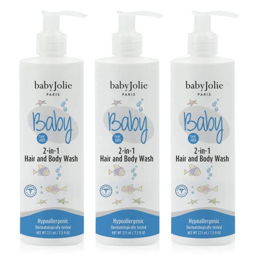 Baby Jolie Baby Body Wash Kids Hair and Body Wash for Babies & Newborn 2-in-1 Shampoo + Soap | 7.5oz | 221ml (3)