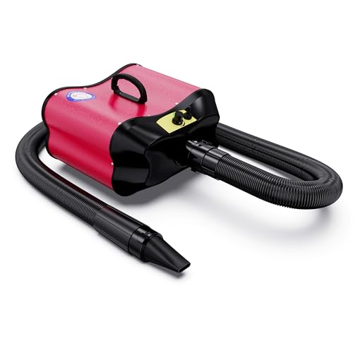 Flying Pig Double Motor High Performance Dog Pet Grooming Dryer -Magenta