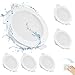 Price comparison product image Gr4tec IP65 Bathroom Downlights, Dimmable Downlights for Ceiling 6W 6500K Cool White 400LM, LED Recessed Ceiling Lights 68-80mm Hole, Spotlights for Bedroom Office Living Room, 6 Pack