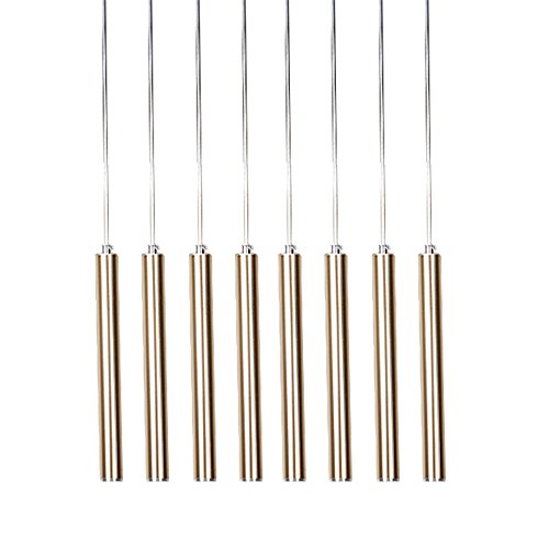 Plafonnier LED design italien en aluminium doré pour un éclairage d'exception haut de gamme