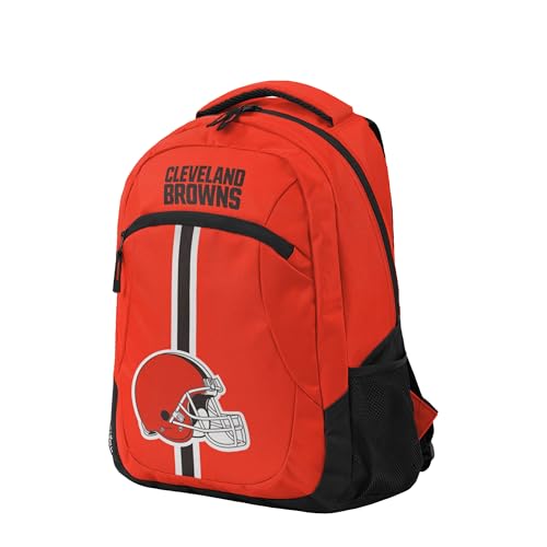 Image of FOCO Cleveland Browns NFL Alternate Color Action Backpack - Orange