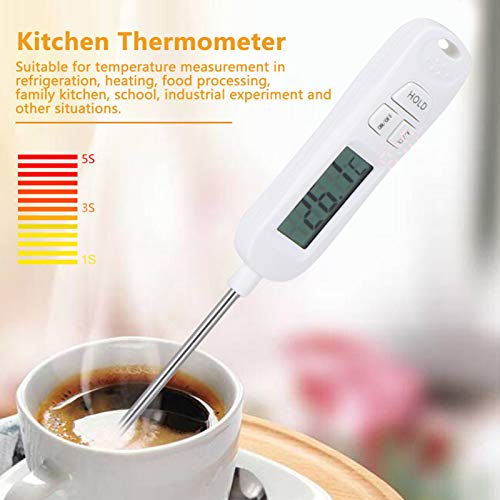 Koken Temperatuur Meters, met Roestvrij Staal -50℃-300℃ Snel Temperatuur Meting in 5 Seconden Temperatuur Vochtigheid… - Image 7