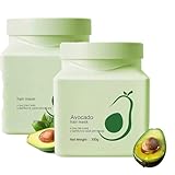 Avocado-Haarmaskenbehandlung, Haarkur Maske, Intensive Pflege Haarmaske, Spliss-Reparatur, Spendet intensive Feuchtigkeit, Nährt und Repariert Trockenes, Avocado-Haarmaske für intensive Pflege (2PC)