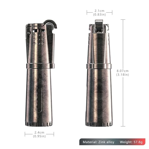 Encendedor de queroseno portátil para hombre, ideal para exteriores con estilo antiguo 7