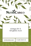 NutriCargo Ginkgo 24-6 Gingkolic Acid <1ppm Powder 1.1 LBS (500 G)