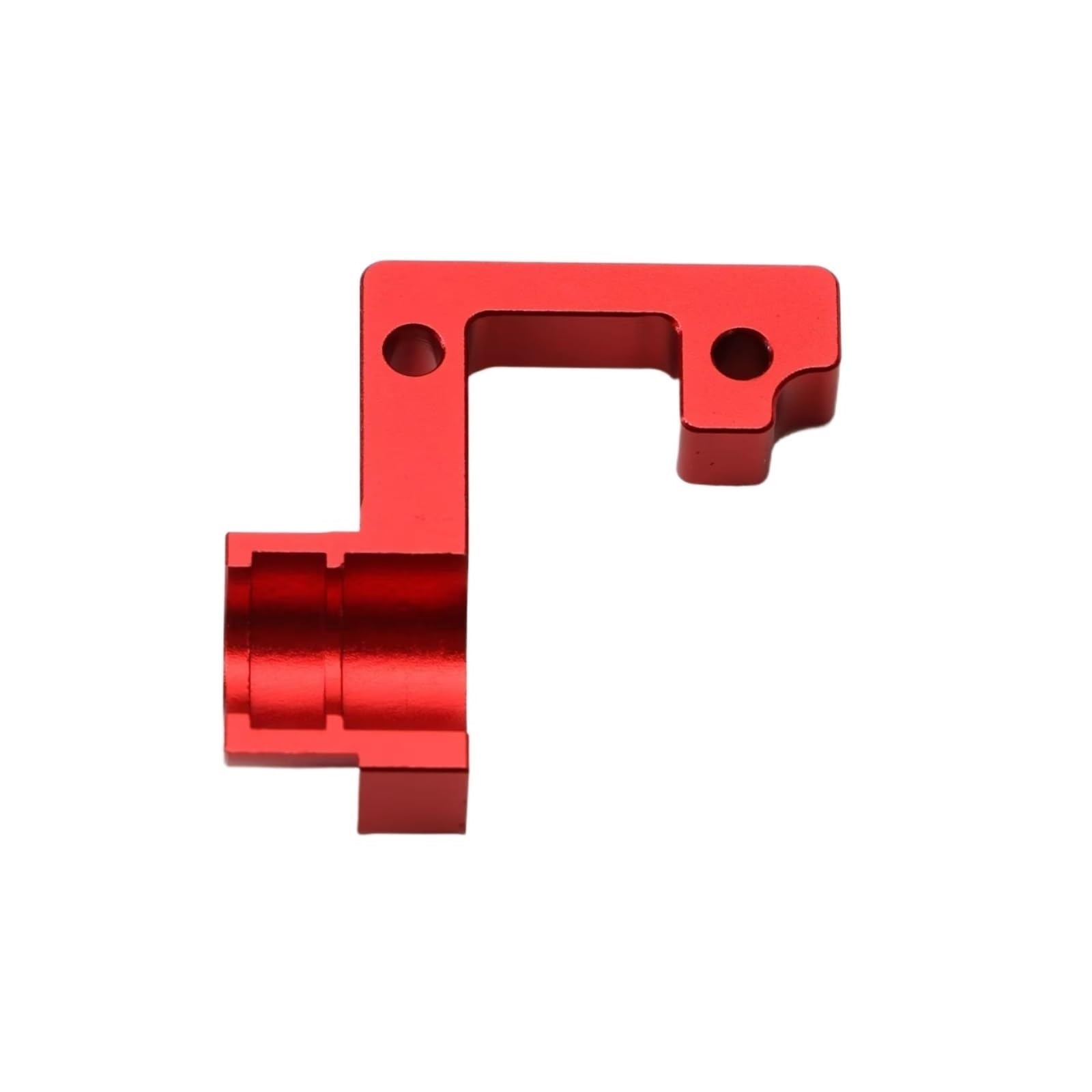 Części zamienne do Tamiya dla TT02 dla TT-02 1/10 metalowa otwarta skrzynia biegów obudowa skrzyni biegów części modernizacyjne akcesoria samochodowe RC (Red)