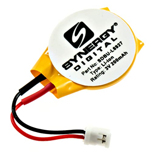 Synergy Digital CMOS/BIOS Battery, Compatible with Sony CR2032-LC1 CMOS/BIOS Battery (Li-Ion, 3V, 200 mAh)