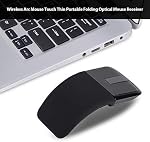 Arc Mouse Bluetooth Foldable USB Wireless Folding Mice,Portable Mouse,Arc Mouse Touch Thin Portable Folding Optical Mouse Receiver