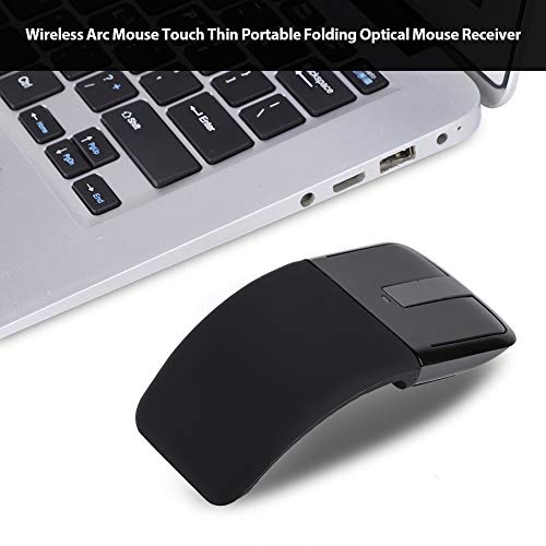 Image of SUNGOOYUE Wireless Mouse, Folding Mouse with Receiver 1600DPI 2.4Ghz Portable USB Wireless Mouse for Laptop PC