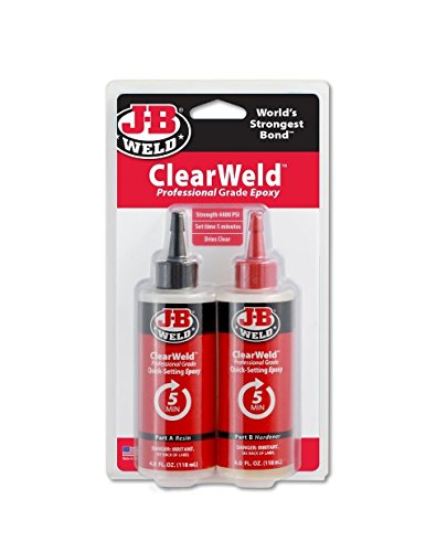 JB Weld 50240 Jb Clearweld Epoxy 8oz