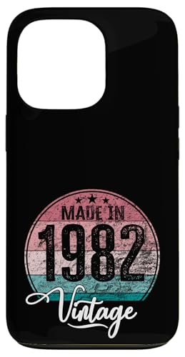 41st Birthday �`���̐��a��1982 ����� �X�}�z�P�[�X iPhone 13 Pro �p