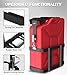 ELITEWILL Gas Can Holder 5 Gallon / 20 Liter Steel Jerry Can Mount Brackets Fit for Water Container Lockable Mounting Bracket for Camping, RV, and Overlanding