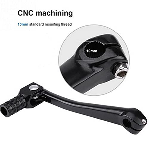 image for LAXEEM Motorcycle Gear Shifter Aluminum Folding CNC Gear Shifter Shift