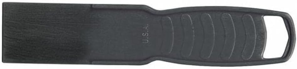 Espátula para masilla Hyde, flexible, 1-1/2 pulg. W, negro, 5510