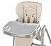 Inglesina MyTime Baby High Chair - Removable Tray, Easy-Clean Foldable High Chair - Sugar Color