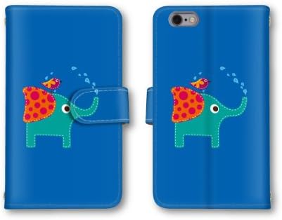 Amazon Co Jp ノーブランド品 Galaxy Feel Sc 04j スマホケース 手帳型 ゾウ イラスト エレファント ブルー 青 かわいい おしゃれ 携帯カバー Sc 04j ケース 家電 カメラ