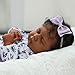 SCOM Reborn Baby Dolls Black Girl - 20 Inch Realistic Newborn Baby Dolls Newborn Baby Dolls African American Real Life Baby Dolls Gift for Kids Age 3