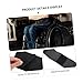 KOCKSHION 4Pcs Wheelchair Calf Straps Foot Guard for Wheelchair Safety Easy to Install Suitable for Random Style Design