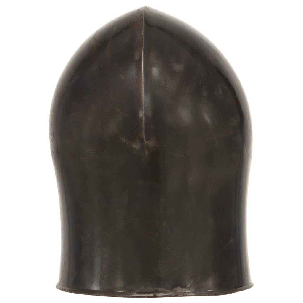 Genérico Réplica de Casco de Caballero Medieval Antiguo Larp Acero Plata,Arte y Ocio,Hobbies y Artes Creativas,Coleccionables,Armas coleccionables,Multicolor,1.97 kg,286237
