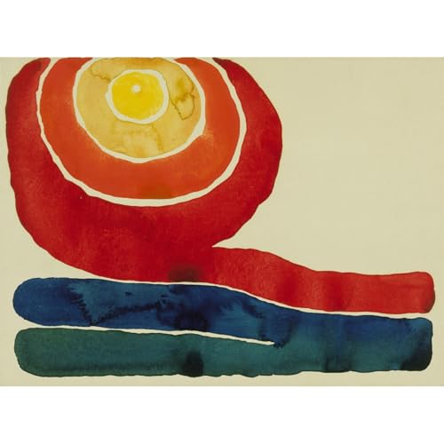 Toile Georgia O'Keeffe Étoile du soir n° III impression haute définition