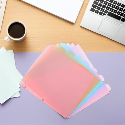 Separadores de archivos con bolsillo para evitar la pérdida de documentos 5