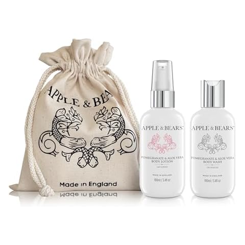 Pomegranate & Aloe Vera Body Wash and Lotion Set Cover