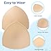 Geckowi Waterproof Swimsuit Bra Inserts Pads 3 Pairs Removable Bathing Suit Insert 3 Pairs Bikini Push up Inserts for Women C/D Cup