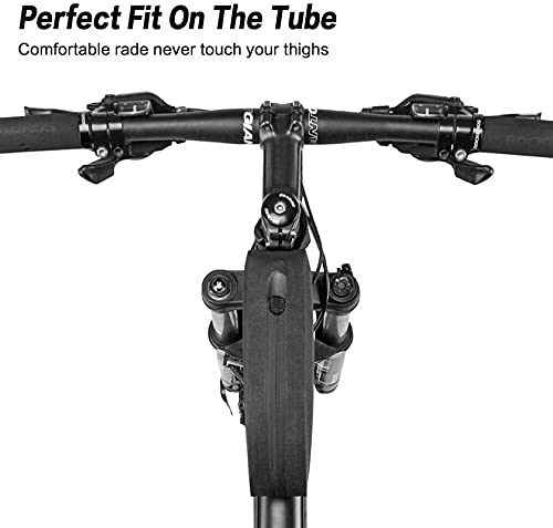 Bolsa de bicicleta impermeable SSDD viga superior protección total de 1L 6