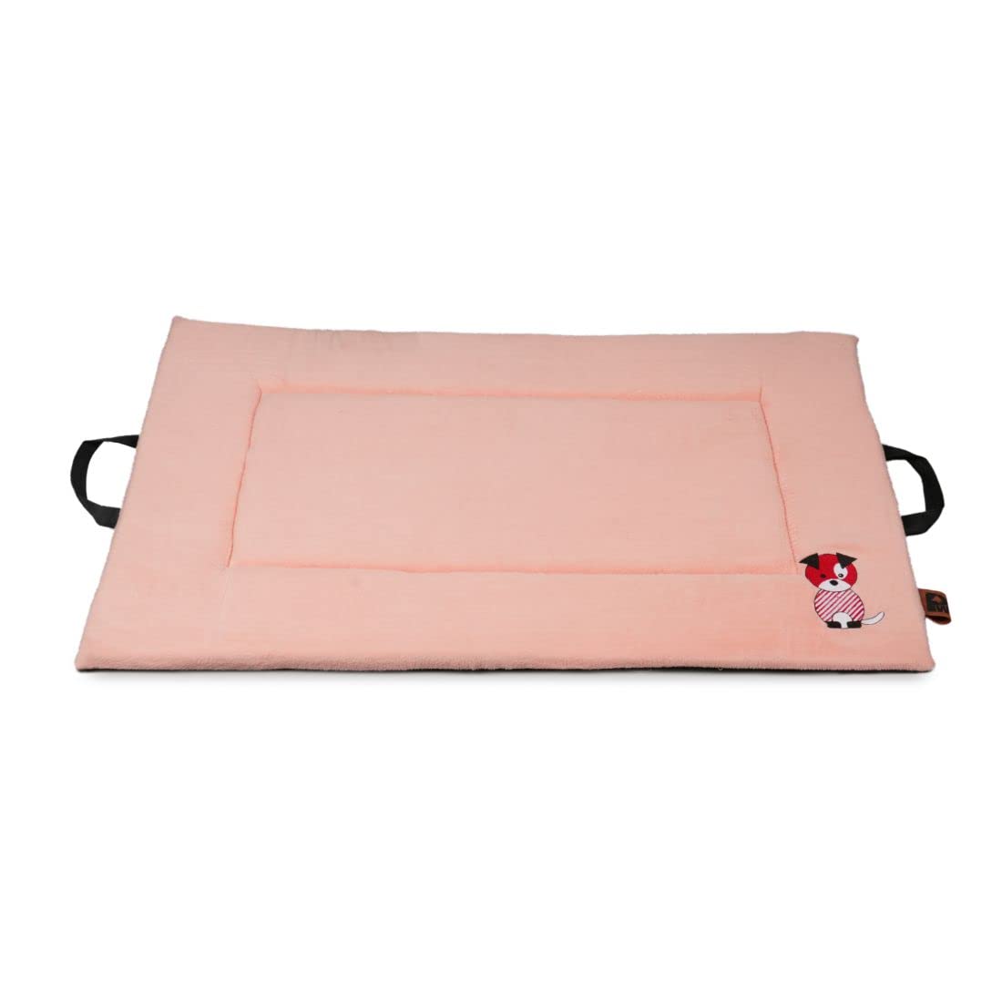 PETTER WORLD All Weather Luxury Orthopedic Memory Foam Crate Mat for Joint Support & Pressure Relief (Peach Pearl) (Extra Large (42"X27")) 1