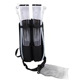Dispensador de Bebidas con Mochila, Tanques Dobles de 3 Litros, Diseño Acolchado de Mezcla Personalizable, Portátil para...