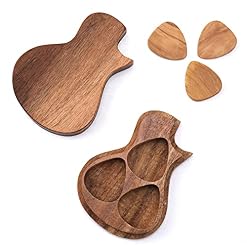 mewmewcat Boîte de Rangement pour médiator, Boîte de Choix de Guitare en Bois délicate Boîte de Support de Rangement pour plectre en Forme de Guitare avec Accessoires de Guitare en Bois 2 Options - Les Beatles, Paul McCartney, John Lennon, RIngo Starr, George Harrison mewmewcat Boîte de Rangement pour médiator, Boîte de Choix de Guitare en Bois délicate Boîte de Support de Rangement pour plectre en Forme de Guitare avec Accessoires de Guitare en Bois 2 Options – Image 6