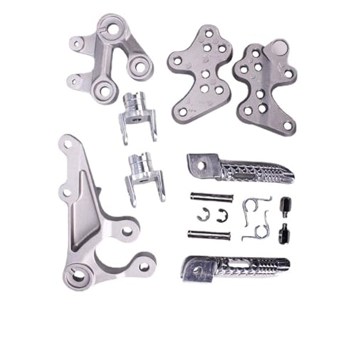 Adjustable Foot Pegs Motorcycle Front Driver Footrest Foot Pegs For GSXR1000 K5 K6 K7 2005 2006 2007 2008 2011 GSXR 1000 1000cc