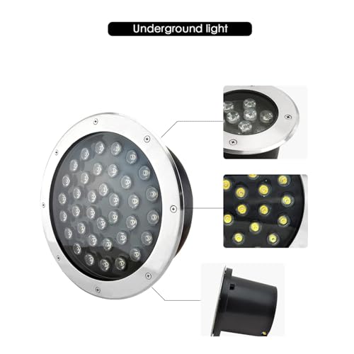 Éclairage souterrain pour marches de cour et balisage rouge LED - 4