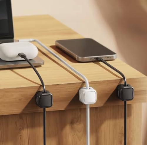 Magnetic Cable Organizer Clip 15clip (3free)– Universal Holder for Phones, Tablets & Accessories – Strong Magnet, Non‑Slip Design, Easy Installation for Desk, Office & Car. by Generic - Used condition - Image 8