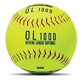 Franklin Sports Official Size Softballs - 12' Softballs - Fastpitch Practice Softballs - Great for Practice + Training - Official Size + Weight - 1 Pack